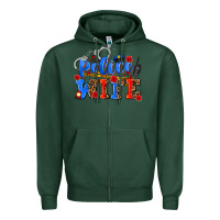 Sports Green police wife Zipper Hoodie - AdoDesignShop