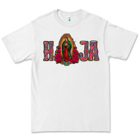 White Hija Lady Of Guadalupe Premium Tee - Jasminsmagicworld
