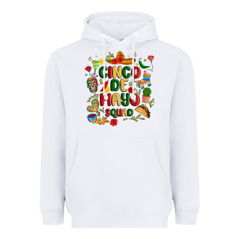 Cinco De Mayo Squad Heavyweight Hoodie by JahusDesignShop | Teevron