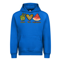 Cobalt peace love watermelon Urban Hoodie - JahusDesignShop