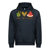 Navy peace love watermelon Urban Hoodie - JahusDesignShop