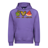 Tulip peace love watermelon Urban Hoodie - JahusDesignShop