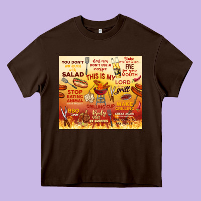 This Is My Grilling Cup Heavy Core Tee Designed By Tumblerdesignbyshophia