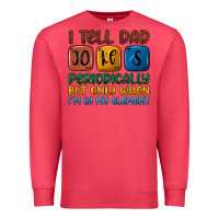 Cardinal i tell dad jokes periodically but only when i'm in Premium Sweatshirt - JahusDesignShop
