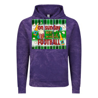 Cloud Purple on sunday we watch football tumbler Vintage Hoodie - BundleAndBundleShop