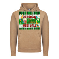 Vintage Coffee on sunday we watch football tumbler Vintage Hoodie - BundleAndBundleShop