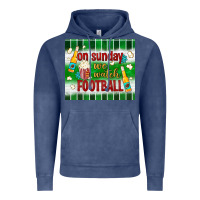 Vintage Denim on sunday we watch football tumbler Vintage Hoodie - BundleAndBundleShop