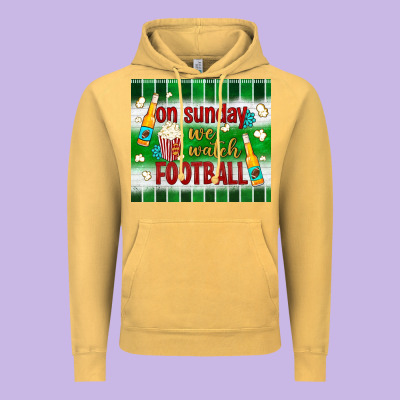On Sunday We Watch Football Tumbler Vintage Hoodie Designed By Bundleandbundleshop