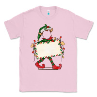 Bubblegum Pink customize christmas elf Classic Tee - CowGirlArtShop
