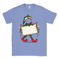 Colony Blue customize christmas elf Classic Tee - CowGirlArtShop