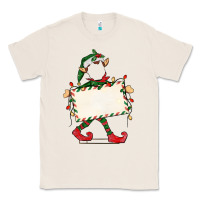 Natural customize christmas elf Classic Tee - CowGirlArtShop