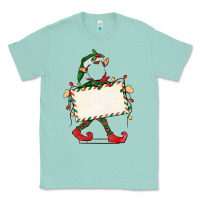 Seafoam customize christmas elf Classic Tee - CowGirlArtShop