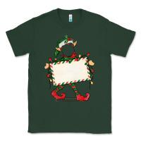 Sports Green customize christmas elf Classic Tee - CowGirlArtShop