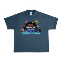Midnight Navy Too cute to be neurotypical Urban Heavy Tee - FaDigitalArtStudio