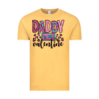Vintage Mustard daddy is my valentine Vintage Tee - OliviaCreatesArt
