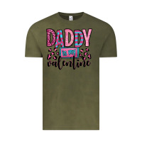 Vintage Olive daddy is my valentine Vintage Tee - OliviaCreatesArt