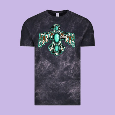 Western Thunderbird Vintage Tee Designed By Jasminsmagicworld
