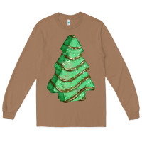 Toasted Coconut green christmas cake Long Sleeve Tee - FaDigitalArtStudio