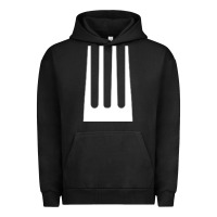 Pigment Black kitchen utensil fork simple easy halloween party costume long sleeve t Urban Hoodie - baoMotion