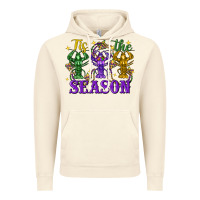 Vintage Artic Tis The Season Crawfish Mardi Gras Vintage Hoodie - FaDigitalArtStudio