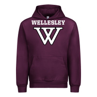 Mauve Wine WELLESLEY Urban Hoodie - baoMotion