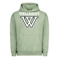 Pigment Oil Green WELLESLEY Urban Hoodie - baoMotion