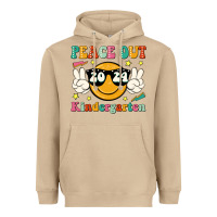 Mushroom peace out 2024 kindergarten Heavyweight Hoodie - JahusDesignShop