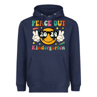 Navy peace out 2024 kindergarten Heavyweight Hoodie - JahusDesignShop