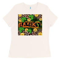 Bone St. Patricks Day lucky Ladies Tee - CowGirlArtShop