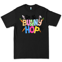 Black do the bunny hop easter Premium Tee - CowGirlArtShop