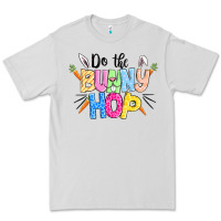 Dove Grey do the bunny hop easter Premium Tee - CowGirlArtShop