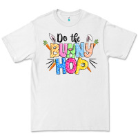 White do the bunny hop easter Premium Tee - CowGirlArtShop