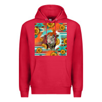 Cardinal Hereford Bull Premium Hoodie - LillyAllenDesigns
