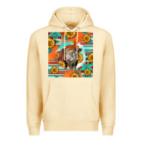 Pina Colada Hereford Bull Premium Hoodie - LillyAllenDesigns