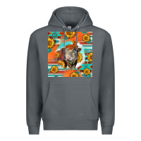 Rock Hereford Bull Premium Hoodie - LillyAllenDesigns
