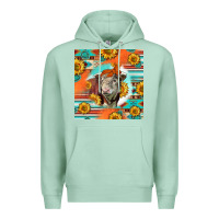 Seafoam Hereford Bull Premium Hoodie - LillyAllenDesigns