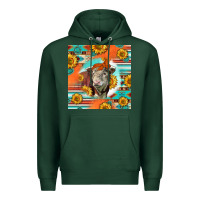 Sports Green Hereford Bull Premium Hoodie - LillyAllenDesigns