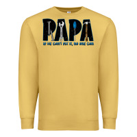 Antique Gold if he can't fix it no one can Premium Sweatshirt - JahusDesignShop