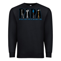 Black if he can't fix it no one can Premium Sweatshirt - JahusDesignShop