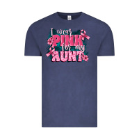 Vintage Denim i wear pink for my aunt Vintage Tee - FaDigitalArtStudio
