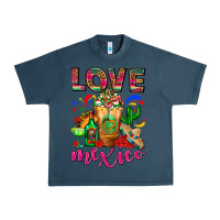 Midnight Navy Love Mexico Cold Drink Frappe Urban Heavy Tee - FaDigitalArtStudio