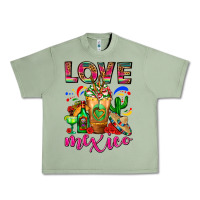 Oil Green Love Mexico Cold Drink Frappe Urban Heavy Tee - FaDigitalArtStudio
