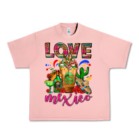 Salmon Love Mexico Cold Drink Frappe Urban Heavy Tee - FaDigitalArtStudio