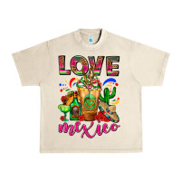 Sandshell Love Mexico Cold Drink Frappe Urban Heavy Tee - FaDigitalArtStudio
