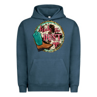Pigment Midnight Navy kick the dust up Urban Hoodie - JahusDesignShop