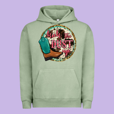 Kick The Dust Up Urban Hoodie Designed By Jahusdesignshop