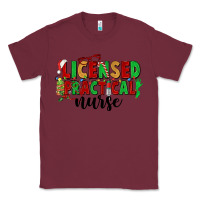 Burgundy licensed practical nurse Classic Tee - CowGirlArtShop
