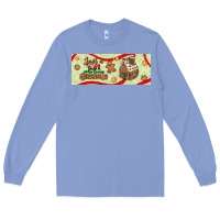 Colony Blue just a girl who loves christmas Long Sleeve Tee - BundleAndBundleShop