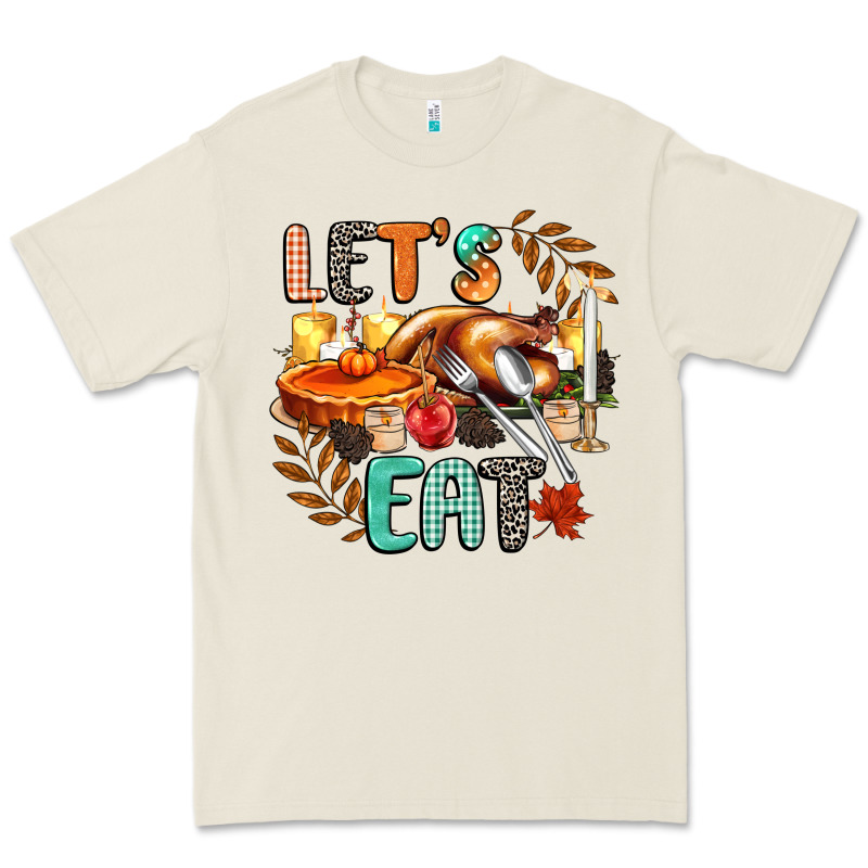 Lets Eat Premium Tee by CowGirlArtShop | Teevron