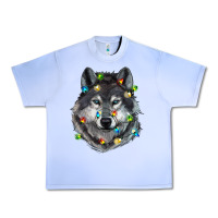 Grape Ice Christmas with wolf Urban Heavy Tee - RanaPortraitStore